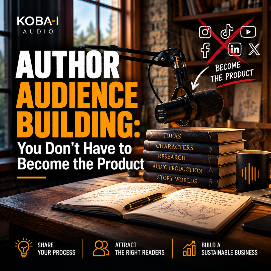 Author Audience Building: You Don’t Have to Become the Product