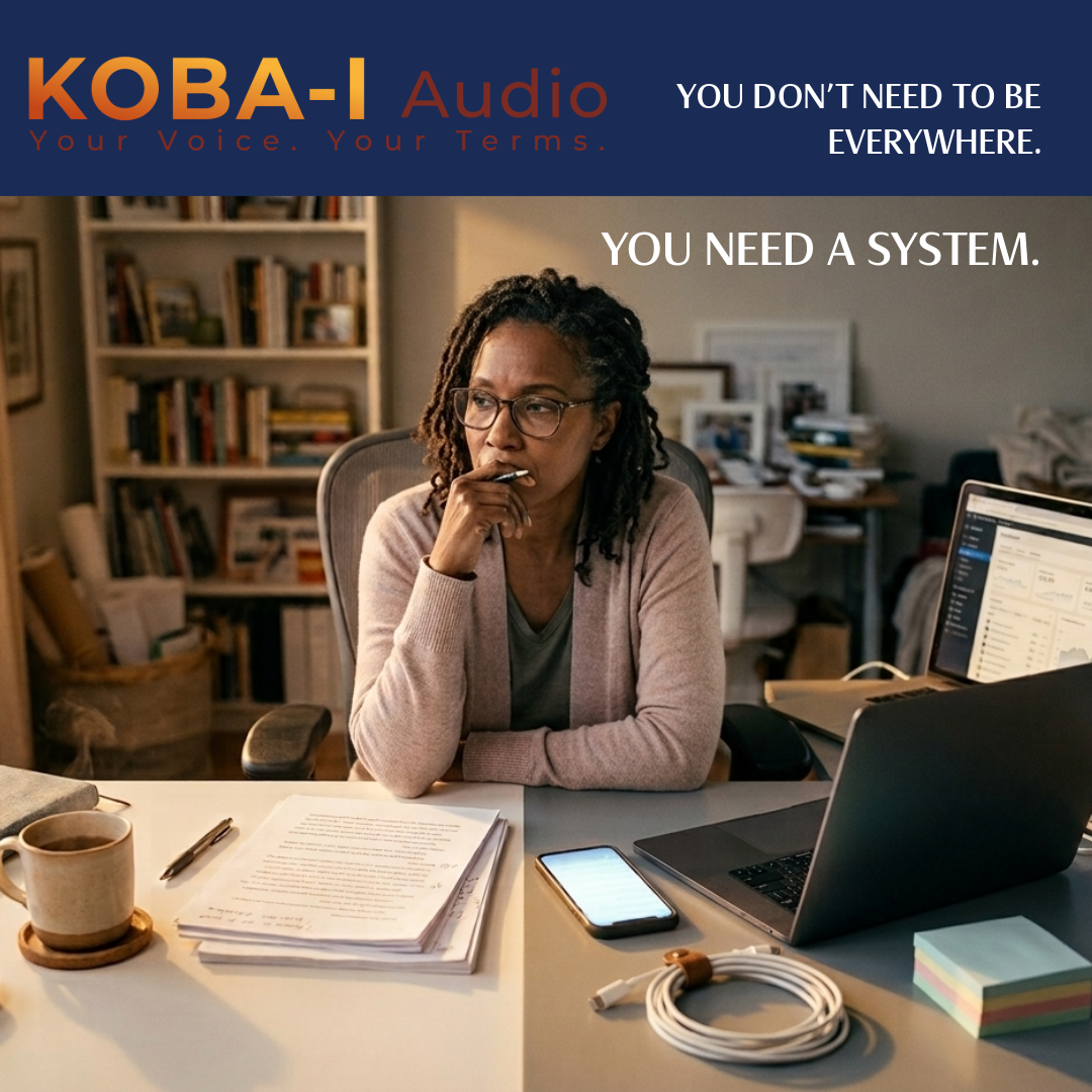 Independent author organizing writing, website, email, and digital marketing tools into a simple author marketing system.