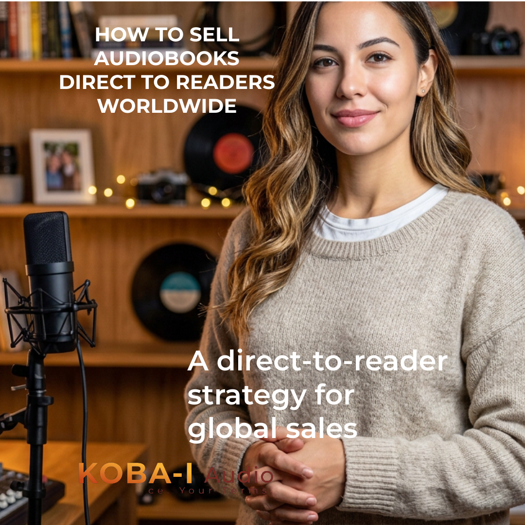 sell audiobook direct.