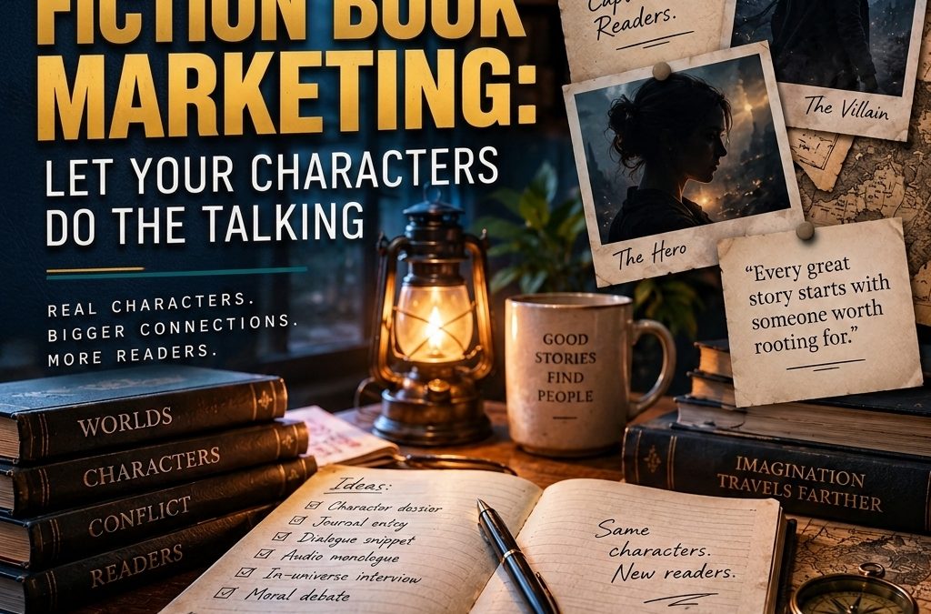 Fiction Book Marketing: Using Characters to Build Your Audience