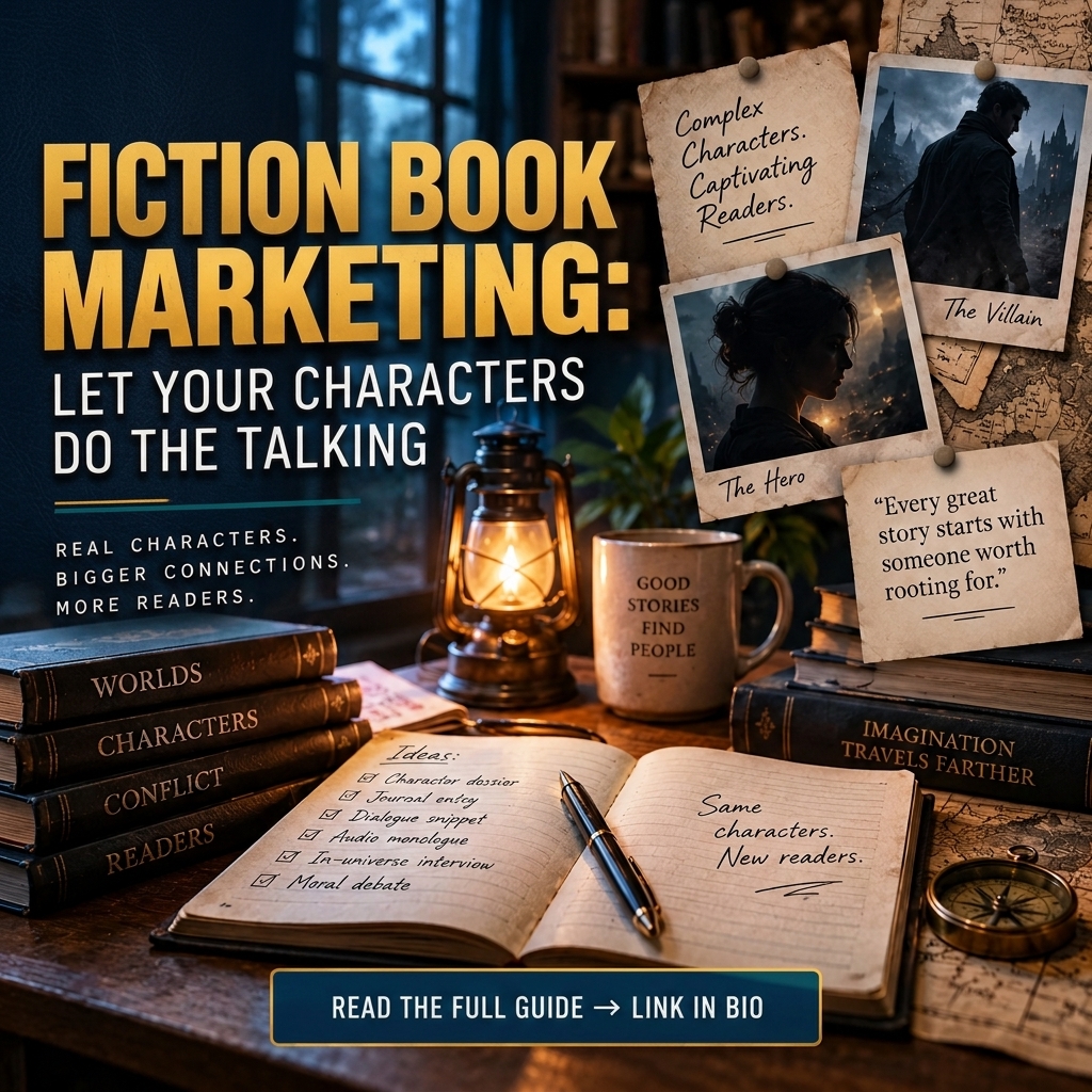 Fiction Book Marketing: Using Characters to Build Your Audience