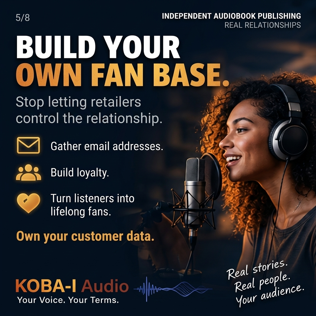 independent audiobook publishing