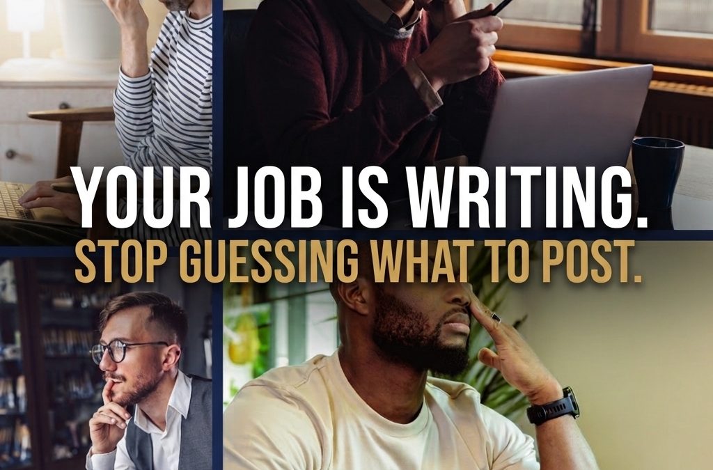 Social Media for Authors: What to Post When You Feel Stuck
