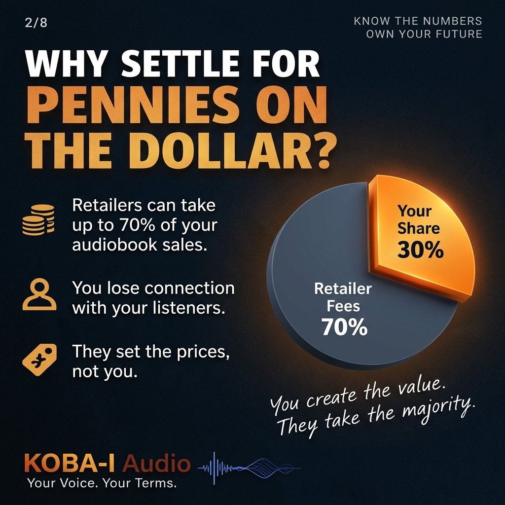 Why I Built KOBA-I Audio: Embracing A Different Path to Independent Audiobook Publishing